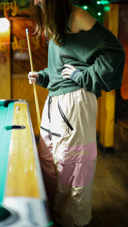 CWPO PANTS - CHEESECAKE (pink & crème)