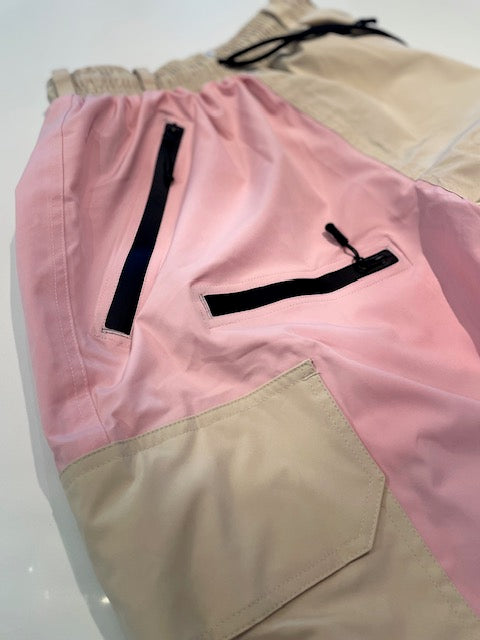 CWPO PANTS - CHEESECAKE (pink & crème)