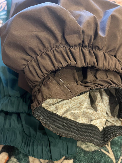 CWPO PANTS - BILLIARD (green/blue & brown)