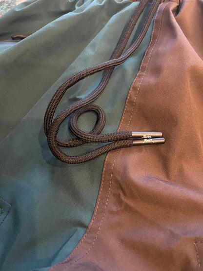 CWPO PANTS - BILLIARD (green/blue & brown)