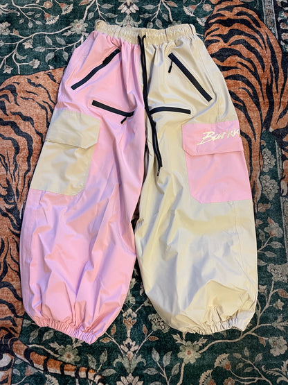 CWPO PANTS - CHEESECAKE (pink & crème)