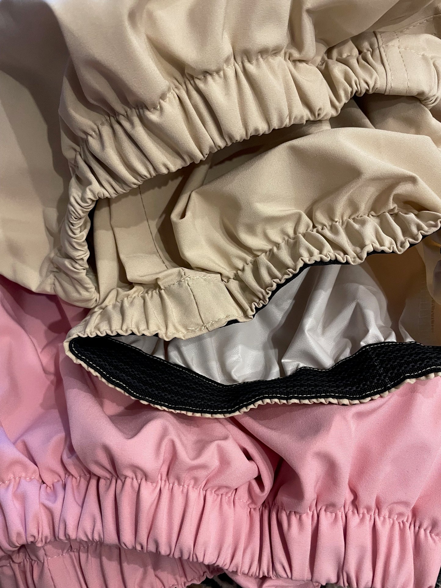 CWPO PANTS - CHEESECAKE (pink & crème)
