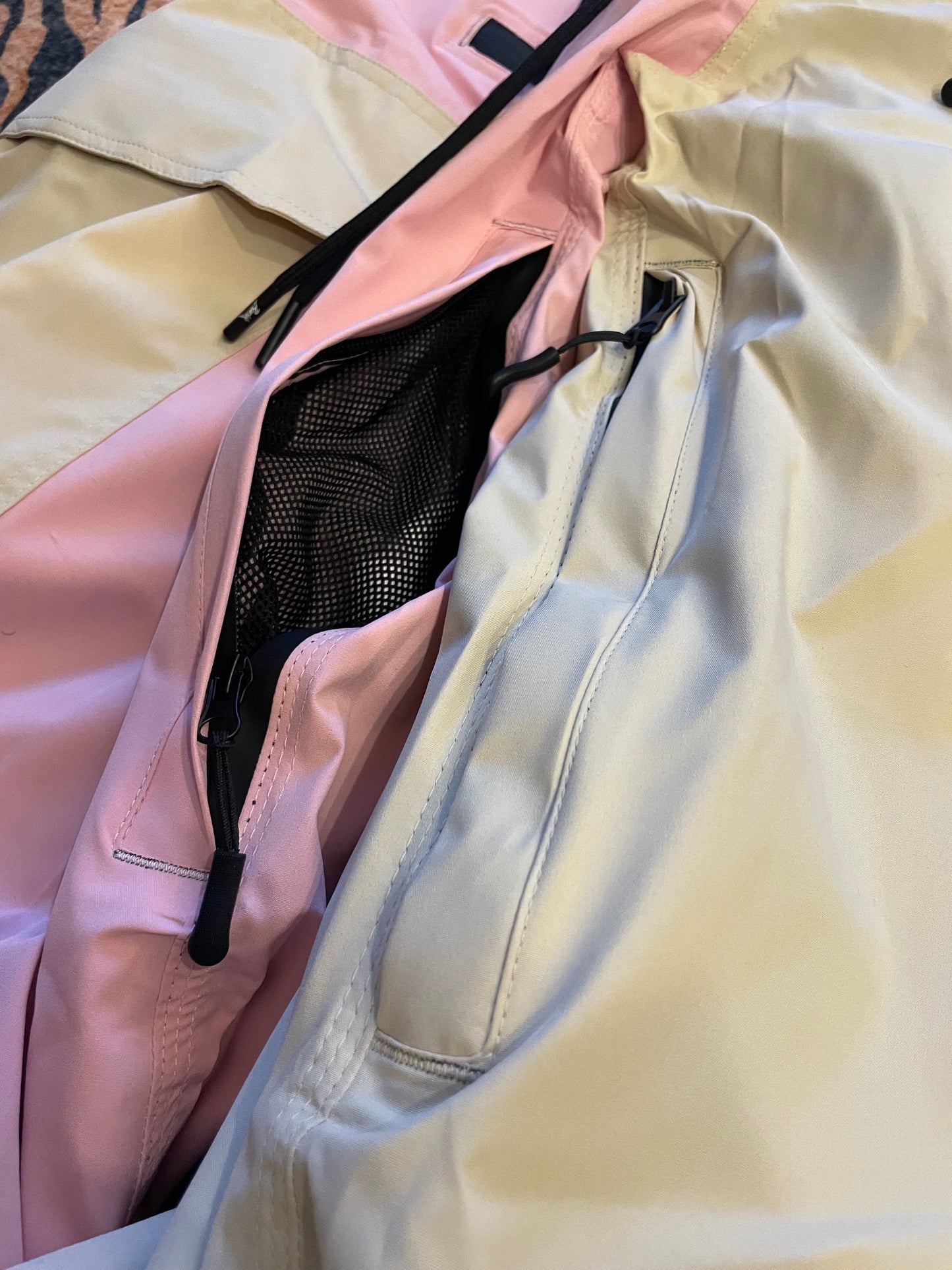 CWPO PANTS - CHEESECAKE (pink & crème)