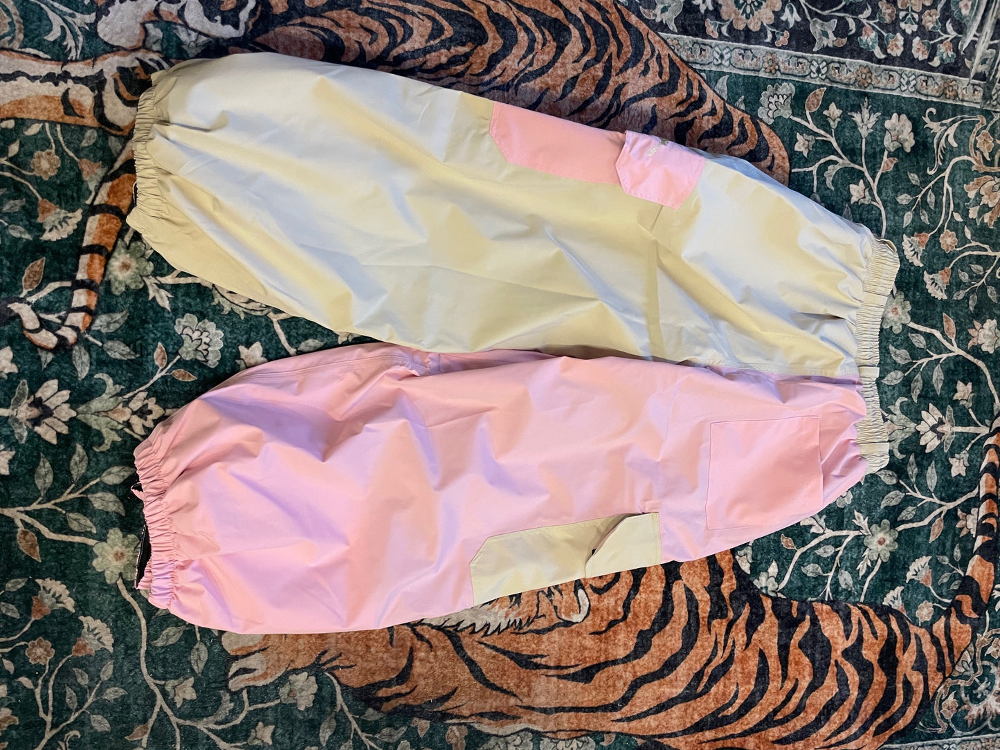CWPO PANTS - CHEESECAKE (pink & crème)