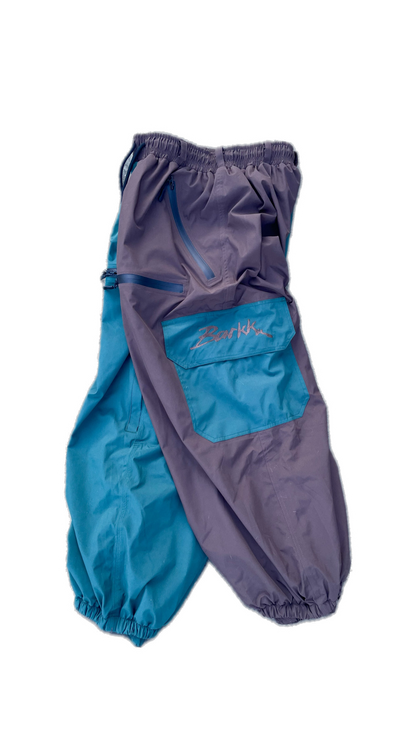CWPO PANTS - BILLIARD (green/blue & brown)